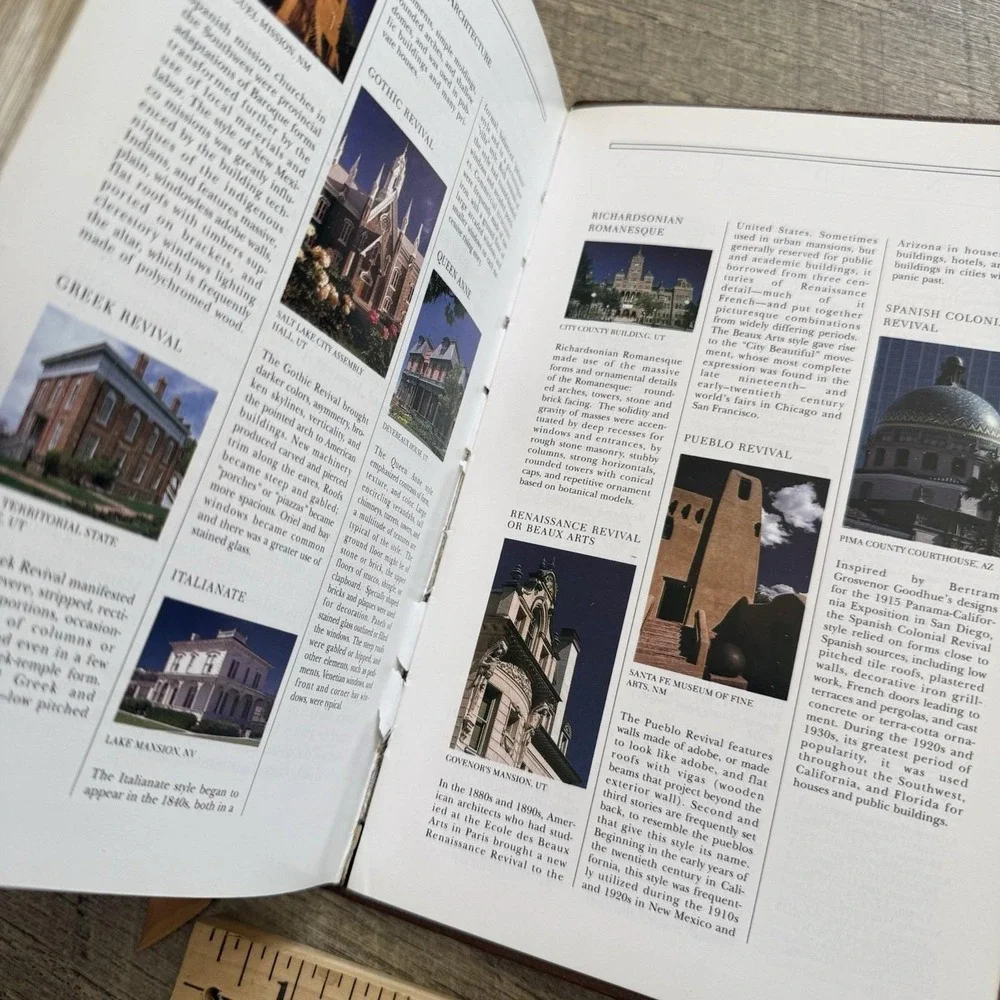 VTG 90s Smithsonian Guide to Historic America Desert States Durham 1st Edition